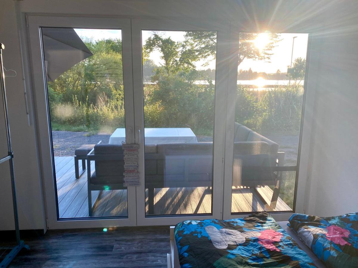 House Of Happiness Mit Seeblick Hungen Eksteriør bilde